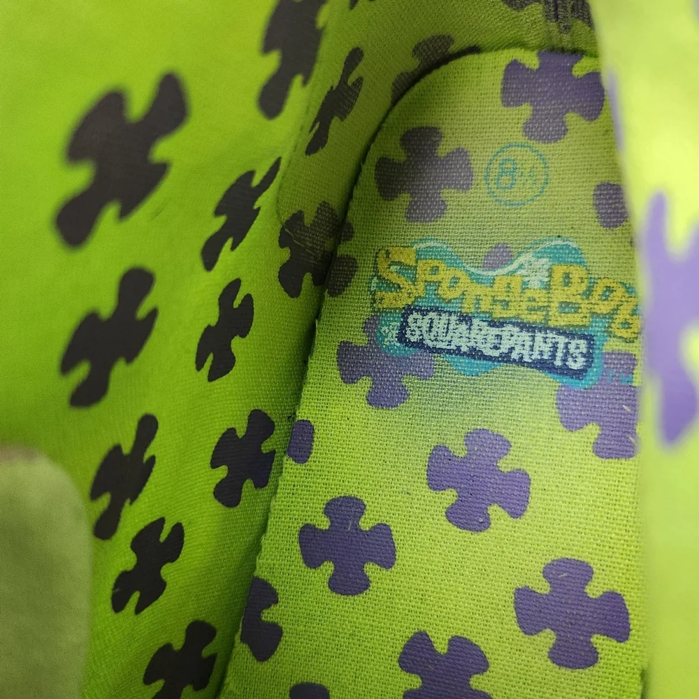 SpongeBob SquarePants Limited Edition Rare Hard To Find Sneakers Mens Size 8.5